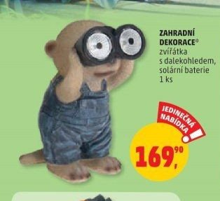 Zahradní dekorace zvířátka