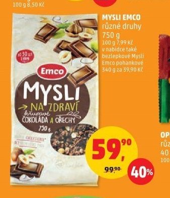 Mysli Emco různé druhy