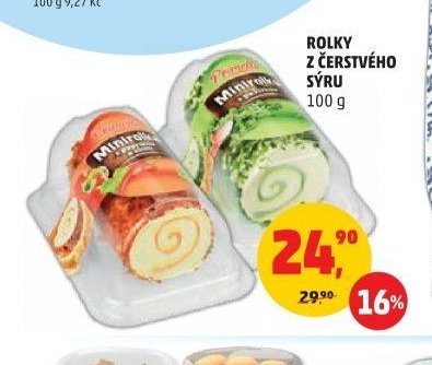 ROLKY Z ČERSTVÉHO SÝRU