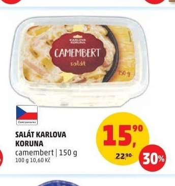 SALÁT KARLOVA KORUNA