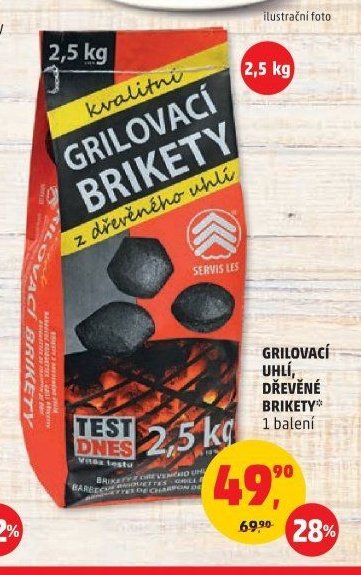 Grilovací brikety