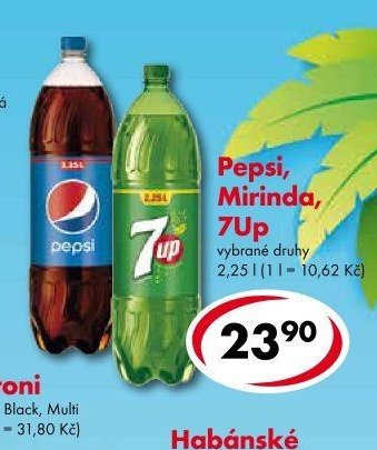 Pepsi, Mirinda, 7Up