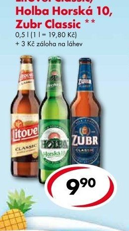 Litovel Classic, Holba Horská 10, Zubr Classic