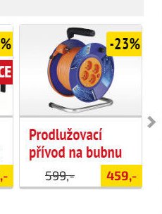 Prodlužovací přívod na bubnu - UNI HOBBY akcniletaky.com