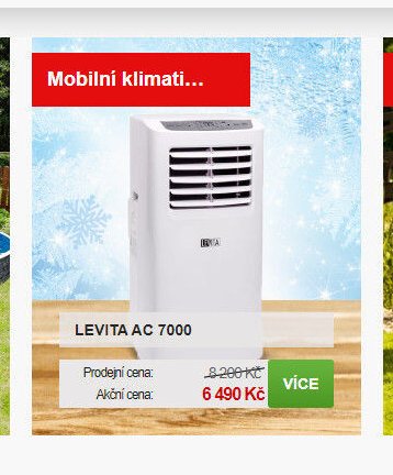 LEVITA AC 7000 - Mountfield akcniletaky.com