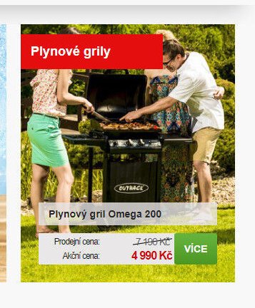 Plynový gril Omega 200 - Mountfield akcniletaky.com