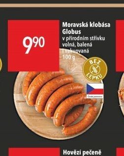 Moravská klobása Globus