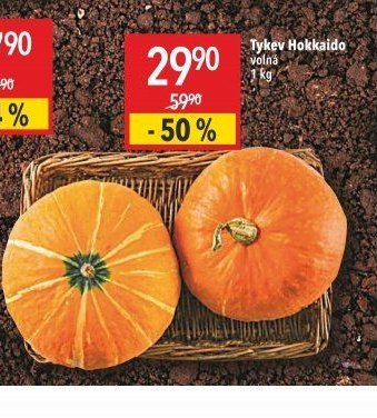 Tykev Hokkaido volná