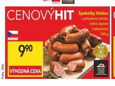 Špekáčky Globus