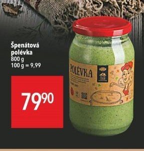 Špenátová polévka