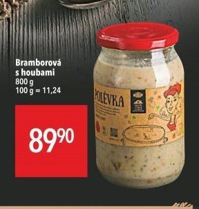 Bramborová s houbami