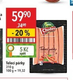 Telecí párky 310 g