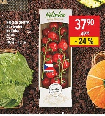 Rajčata cherry na stonku Nelinka balená 250 g
