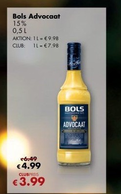 Likér vaječný Advocaat Bols