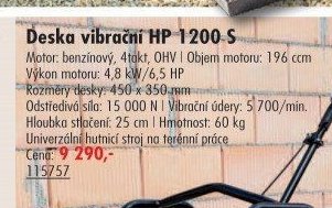 Deska vibrační HP 1200 S