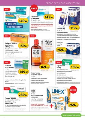 akční leták Dr. Max 1.7.2021-31.8.2021