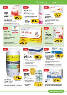 akční leták Dr. Max 1.7.2021-31.8.2021