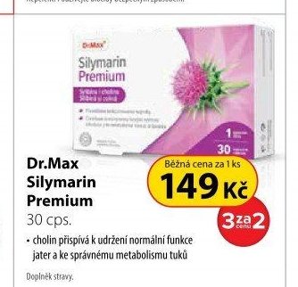 Dr.Max Silymarin Premium 30 cps.