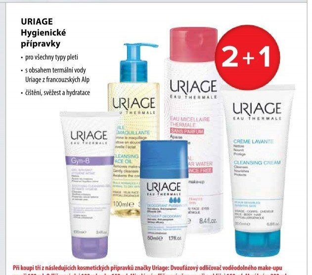 Uriage Hygienické přípravky