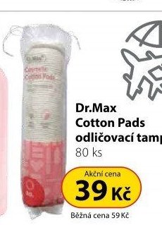 Dr.Max Cotton Pads odličovací tampony 80 ks