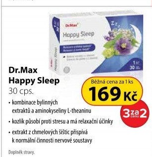 Dr.Max Happy Sleep 30 kapslí