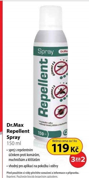 Dr.Max Repellent Spray 150 ml