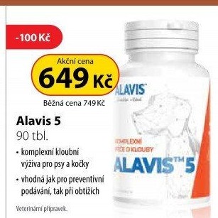 Kloubní výživa pro psy a kočky Alavis 5