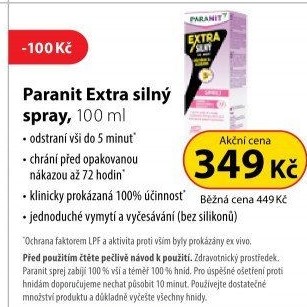 Sprej proti vším Extra Paranit