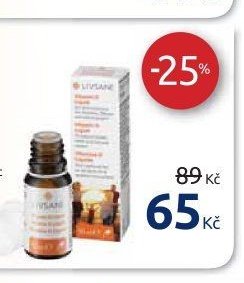 Tekutý Vitamin D pro zdravý růst kapky, 10 ml