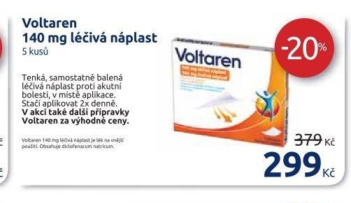 Voltaren 140 mg léčivá náplast
