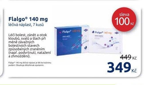 Flalgo® 140 mg léčivá náplast