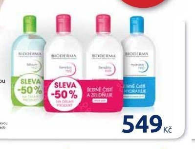 Bioderma Micerální vody 2 x 500 ml