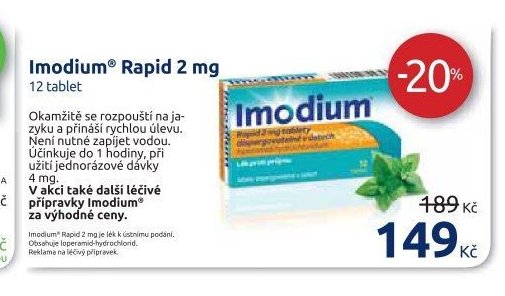 Imodium Rapid 2 mg