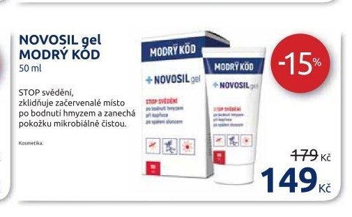 NOVOSIL gel MODRÝ KÓD