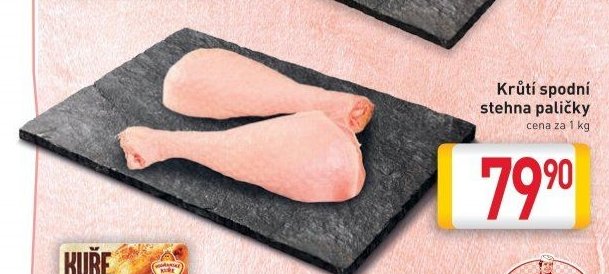 Krůtí spodní stehna paličky