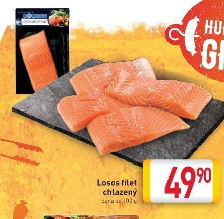 Losos filet chlazený