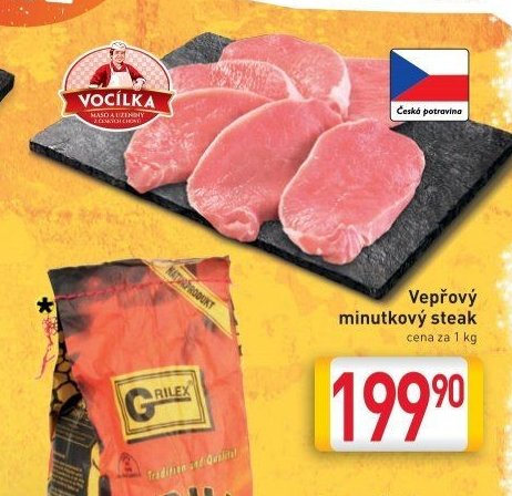 Vepřový minutkový steak