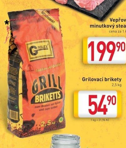 Grilovací brikety