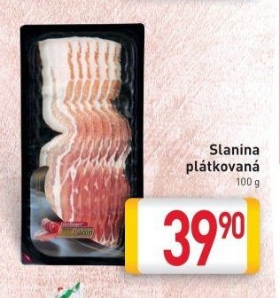 Slanina plátkovaná