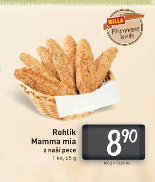 Rohlík Mamma mia