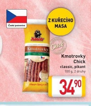 Kmotrovky Chick classic, pikant