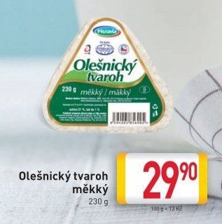 Olešnický tvaroh měkký