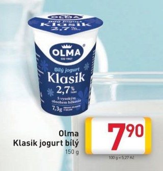 Olma Klasik jogurt bílý