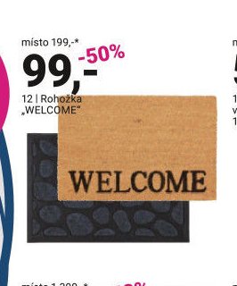 Rohožka „WELCOME“