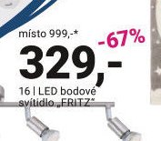 LED bodové svítidlo „FRITZ“