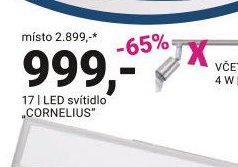 LED stropní svítidlo „CORNELIUS“