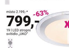 LED stropní svítidlo „UKO“