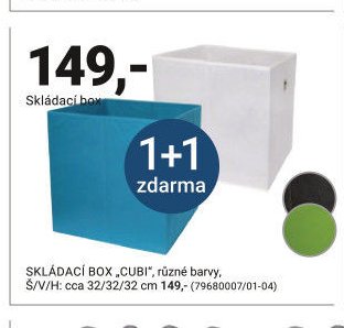 Skládací box CUBI