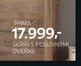 Skříň s posuvnými dveřmi