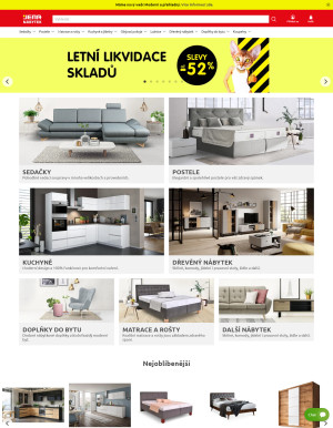 akční leták Jena nábytek 6.7.2021-12.7.2021